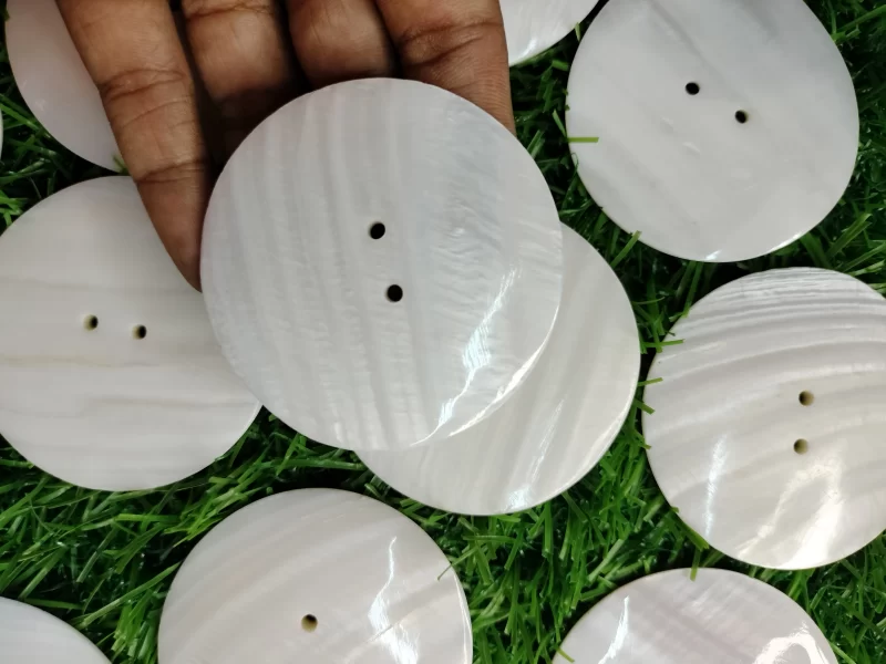 Circle Mother of pearl shells ( Customized Design) (1 inch & 4 inch) Minimum order 20 pieces - Image 3