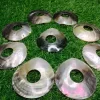 { 3 Inch } Natural Circle  Mother of pearl shells Shine Black and White ( Customized Design) - Image 4