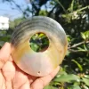 Natural Circle Mother of pearl shells Shine Black and White