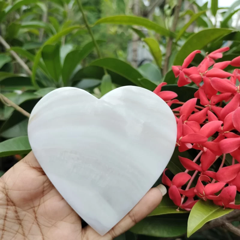 4 Inch Heart Mother of pearl shells (Customized Design)