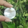 1 Inch Circle Mother of pearl shells { Customized Design }