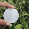 1.5 Inch Circle Mother of pearl shells { Customized Design }