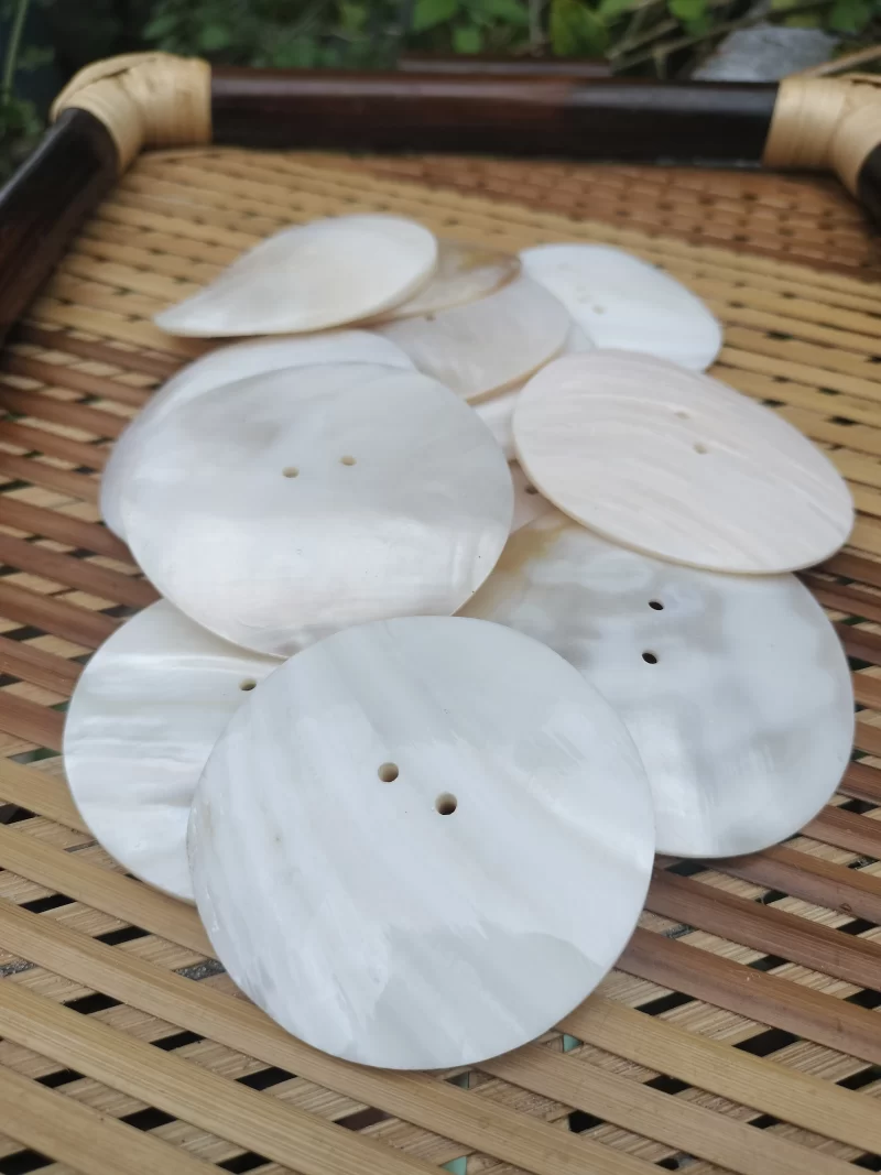 2.5 Inch Circle Mother of pearl shells { Customized Design }