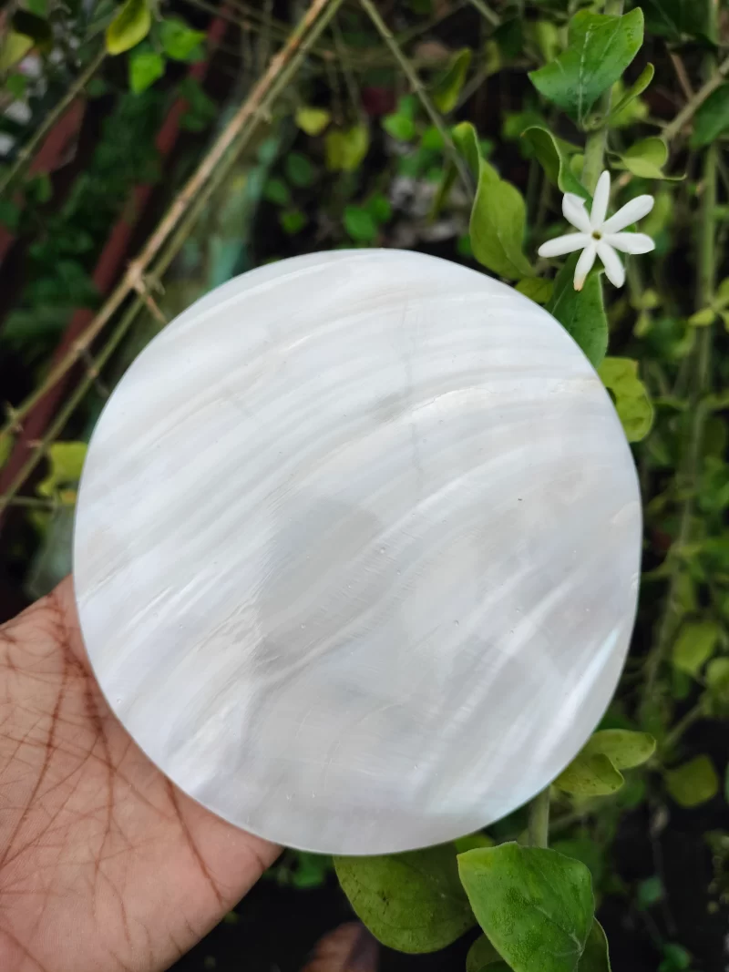 4 Inch Circle Mother of pearl shells { Customized Design }