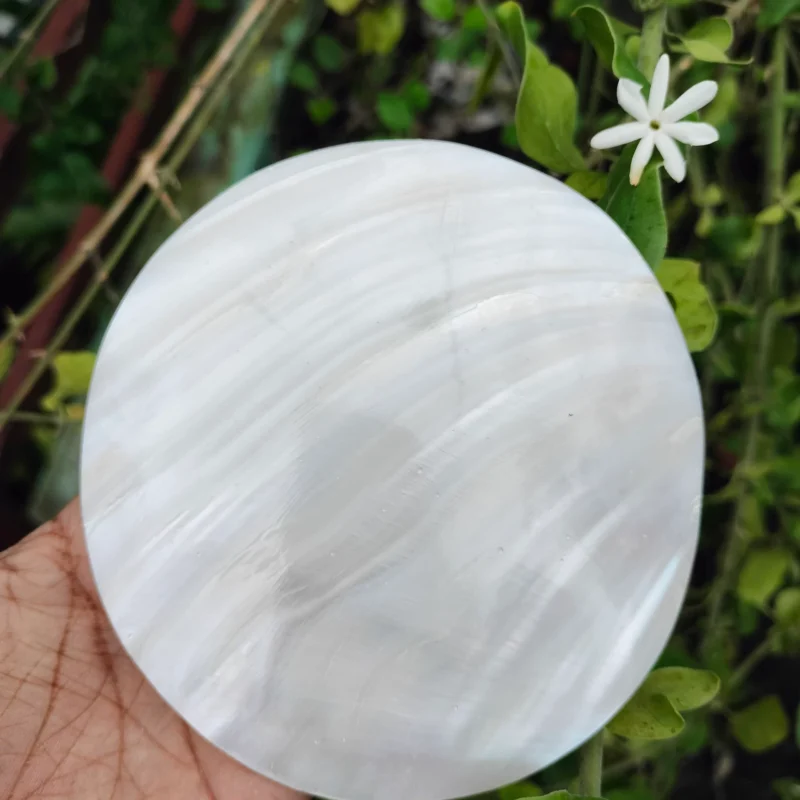 4 Inch Circle Mother of pearl shells { Customized Design }