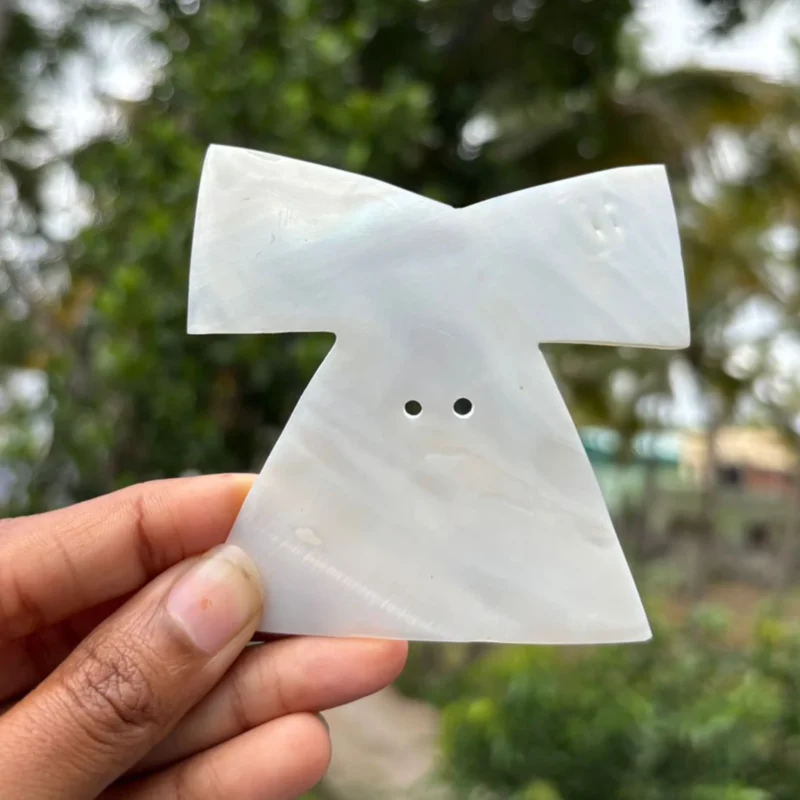 T shirt MOP 1 T-Shirt Shape Mother of Pearl Shell